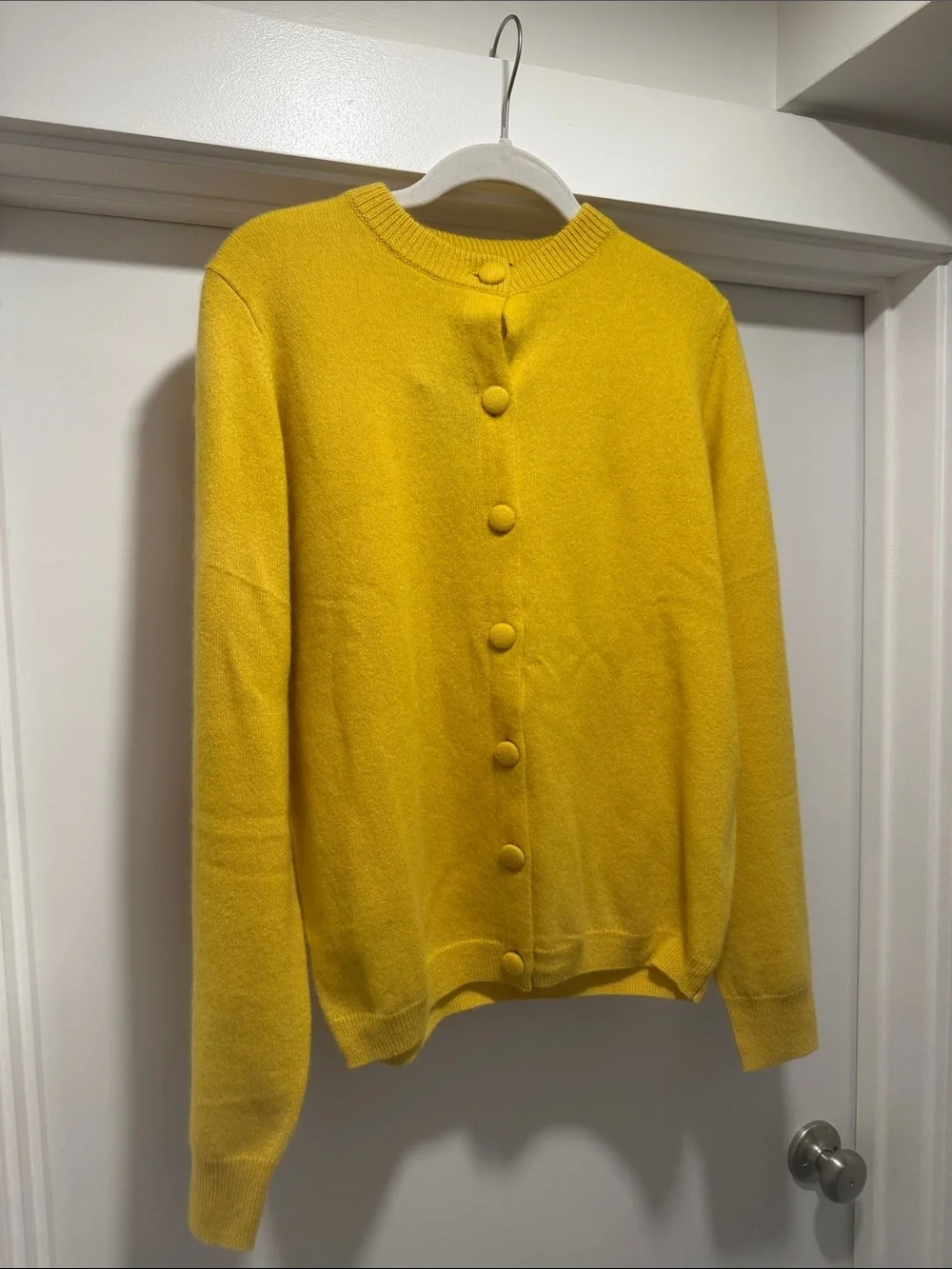 Tuckernuck Sunny Yellow Button-Front Cardigan - Picture 1 of 3